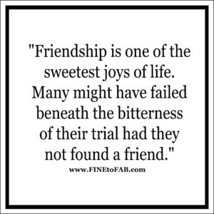 25 Inspirational Friendship Quotes That You Must Share | FINE to FAB